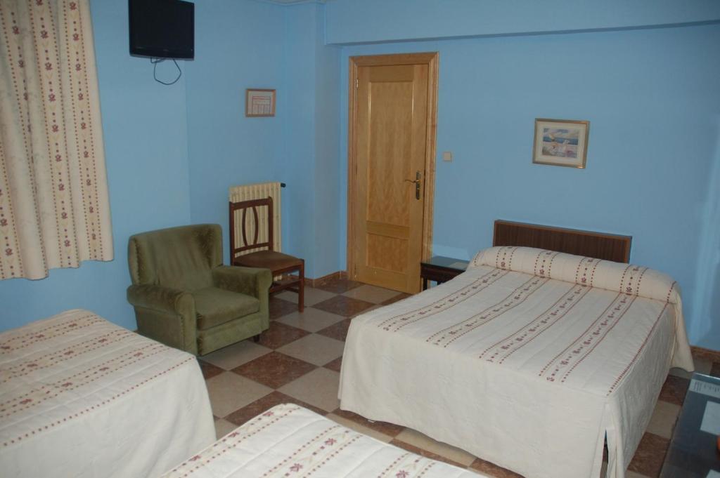 Hostal Residencia Castilla Cuenca  Pokoj fotografie
